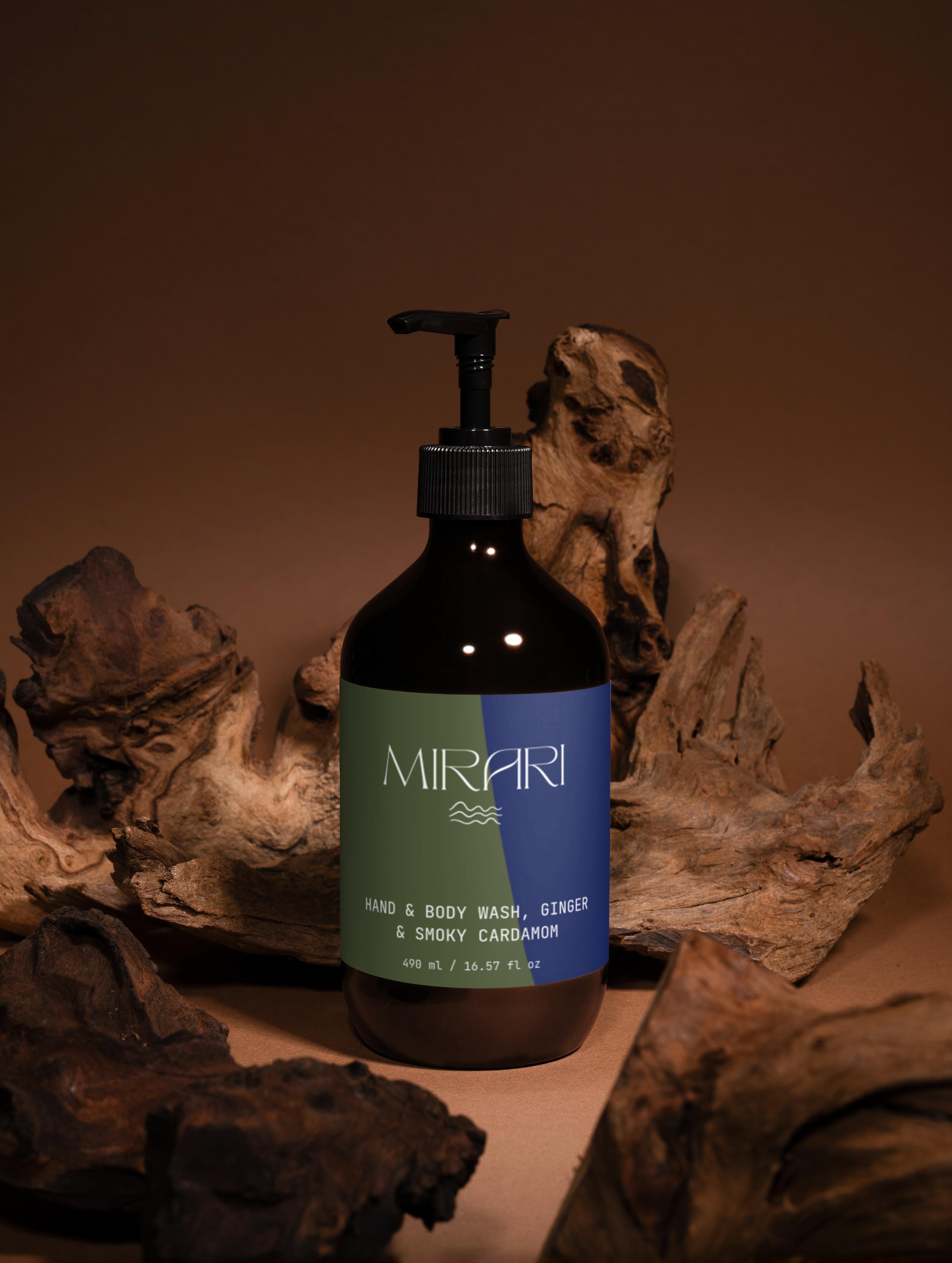 Hand & Body Wash, Ginger & Smoky Cardamom