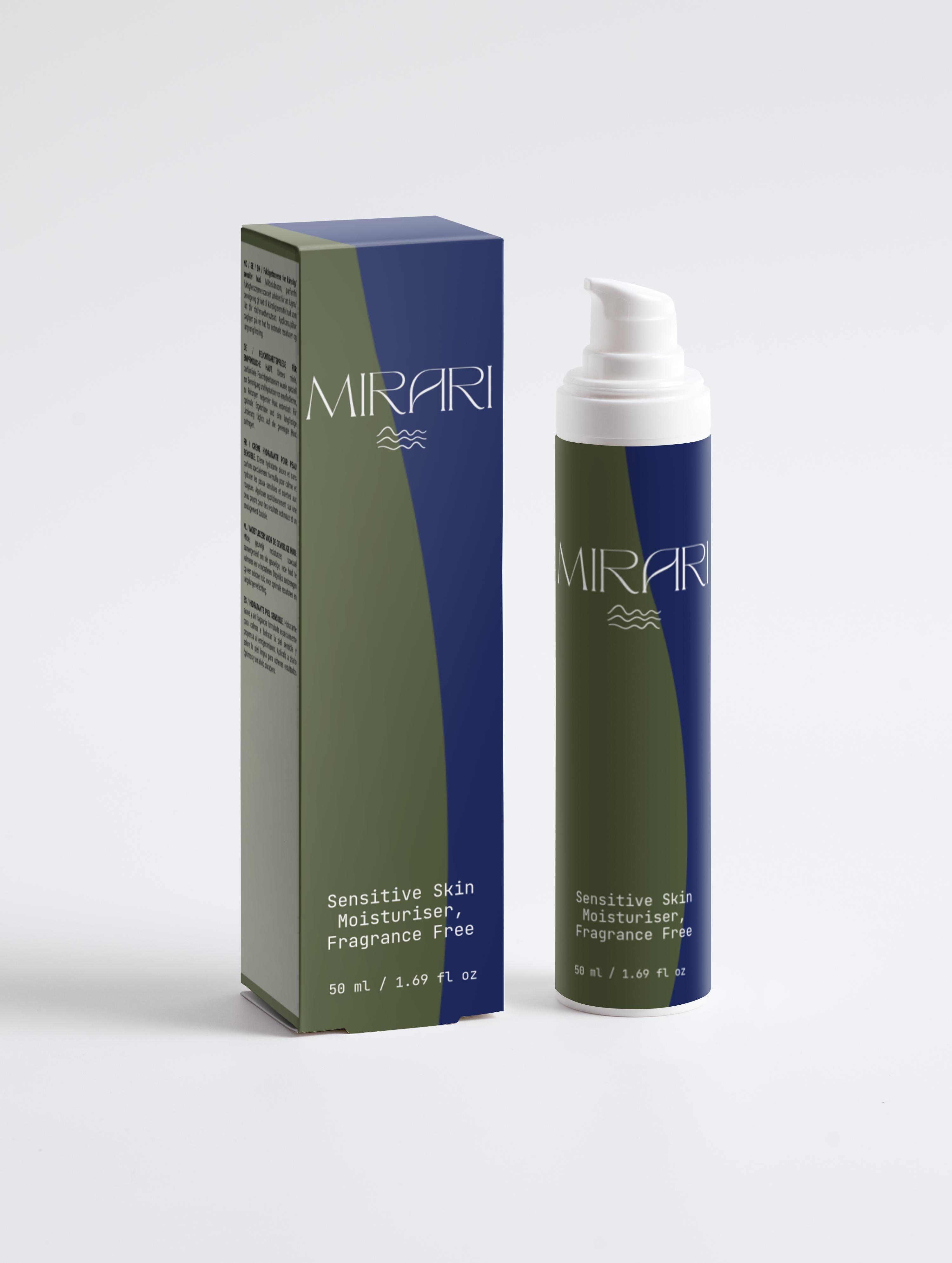 Sensitive Skin Moisturiser, Fragrance Free