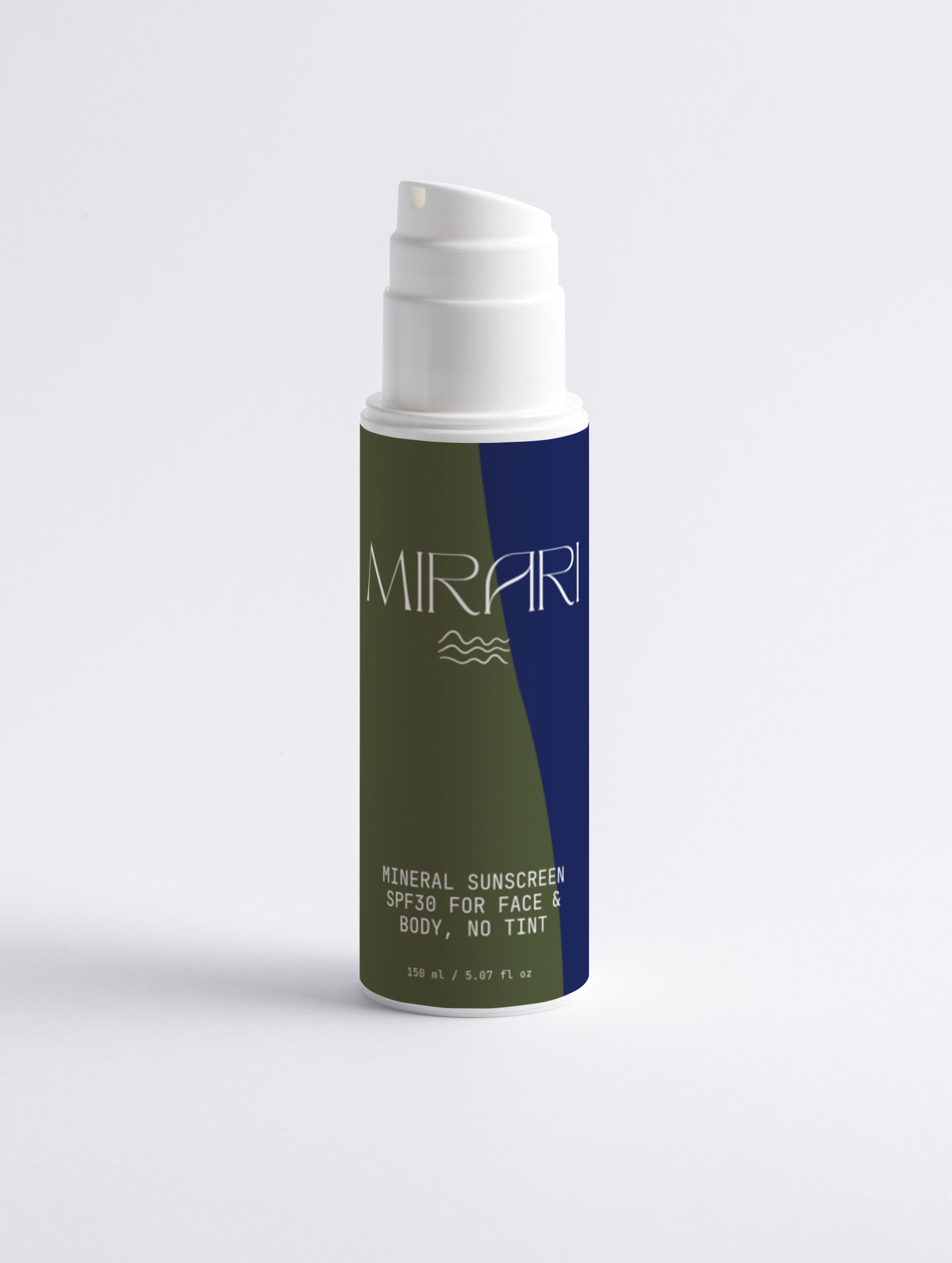 Mineral Sunscreen SPF30 for Face & Body, no tint